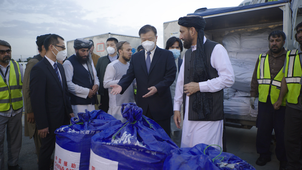 China-donated earthquake relief supplies arrive in Afghanistan