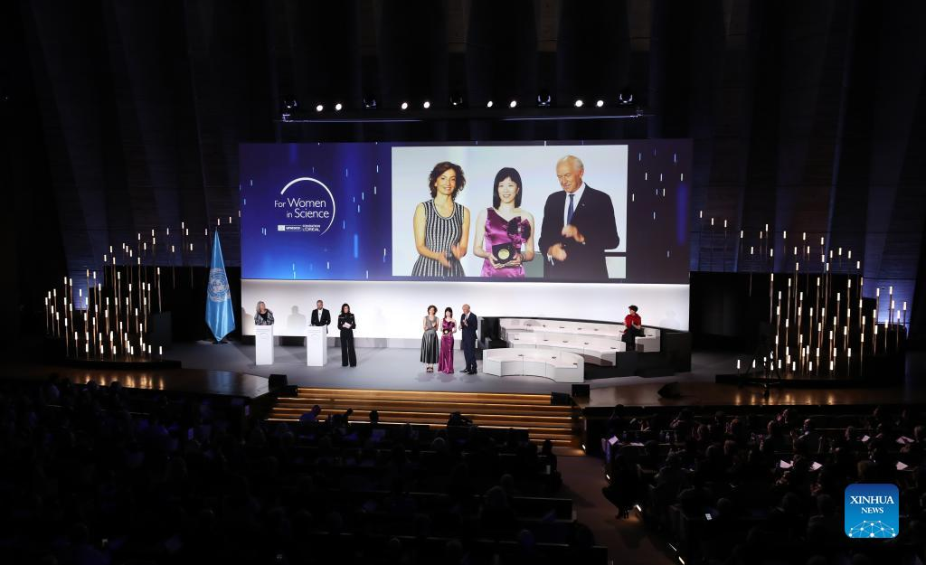 Chinese neuroscientist receives 2022 L'Oreal-UNESCO For Women in Science Award