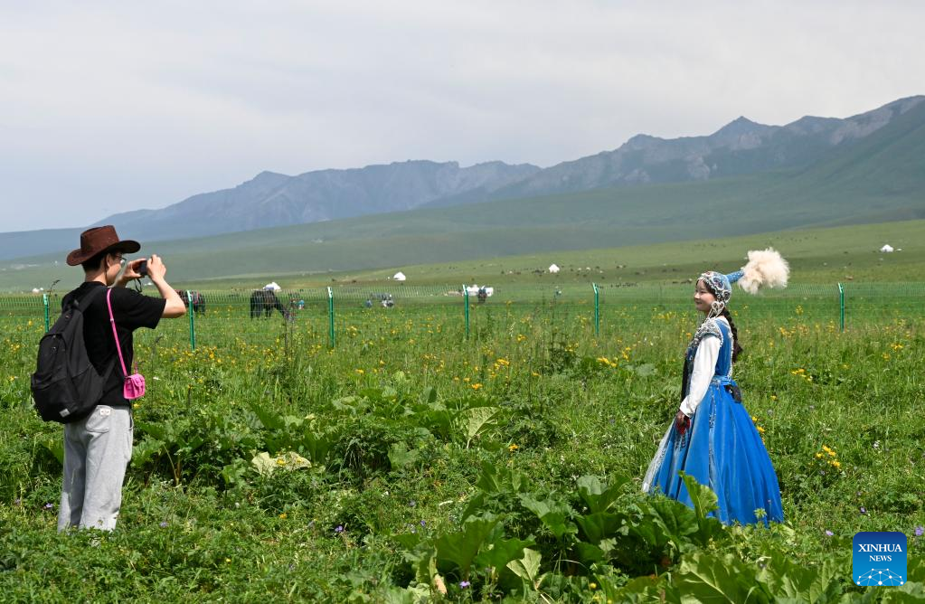 View of Narat scenic spot in NW China's Xinjiang