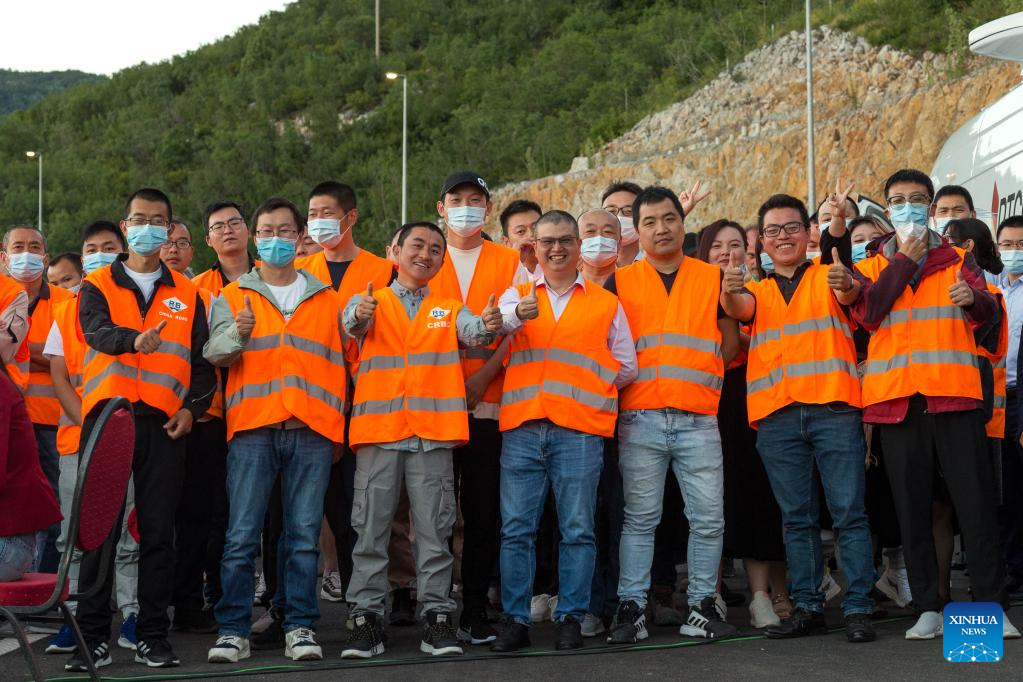 Montenegro opens 1st Chinese-built highway section