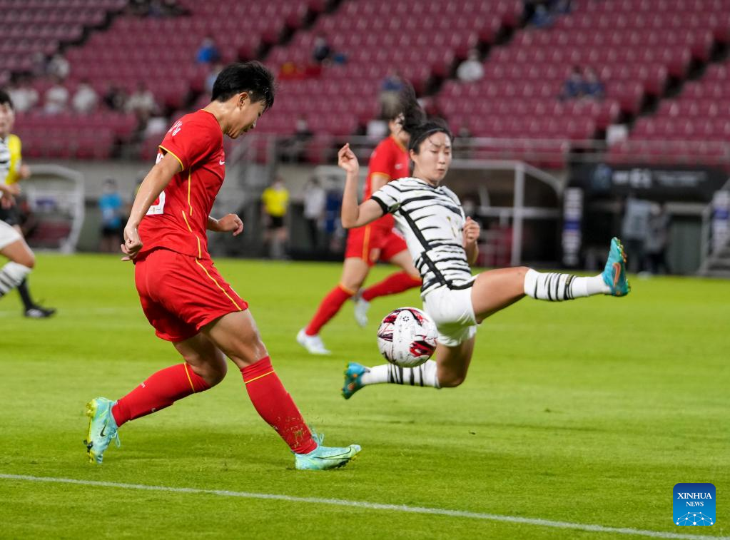 China draw with S. Korea in women's East Asian Football Championship