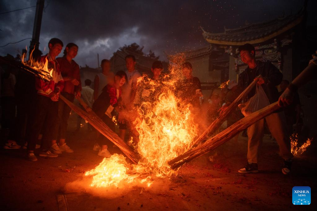 Torch festival celebrated in SW China's Yunnan Province