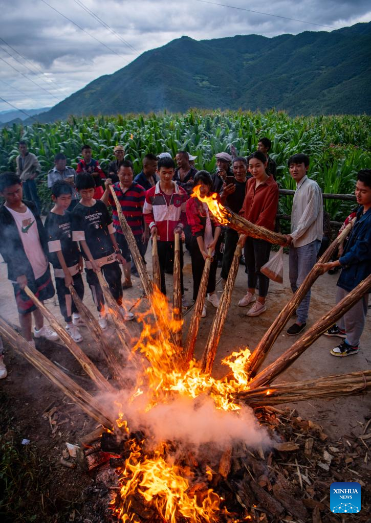 Torch festival celebrated in SW China's Yunnan Province