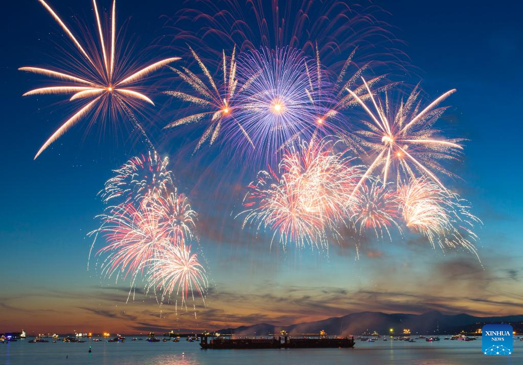 30th Celebration of Light fireworks competition kicks off in Canada