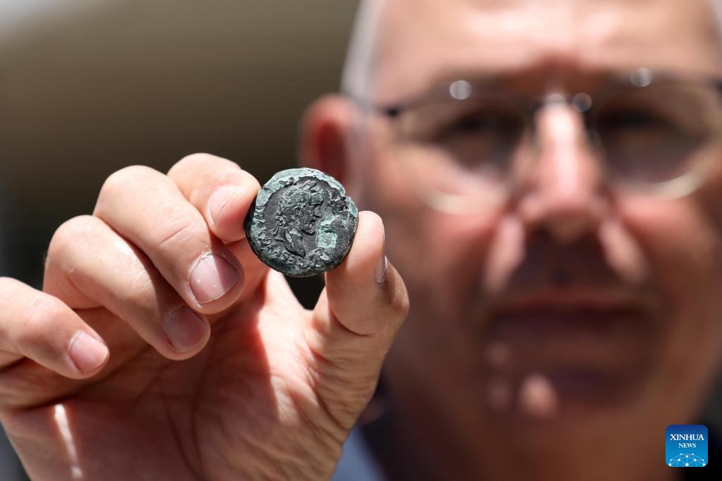 Israel discovers 1,850-year-old Roman coin with moon goddess design