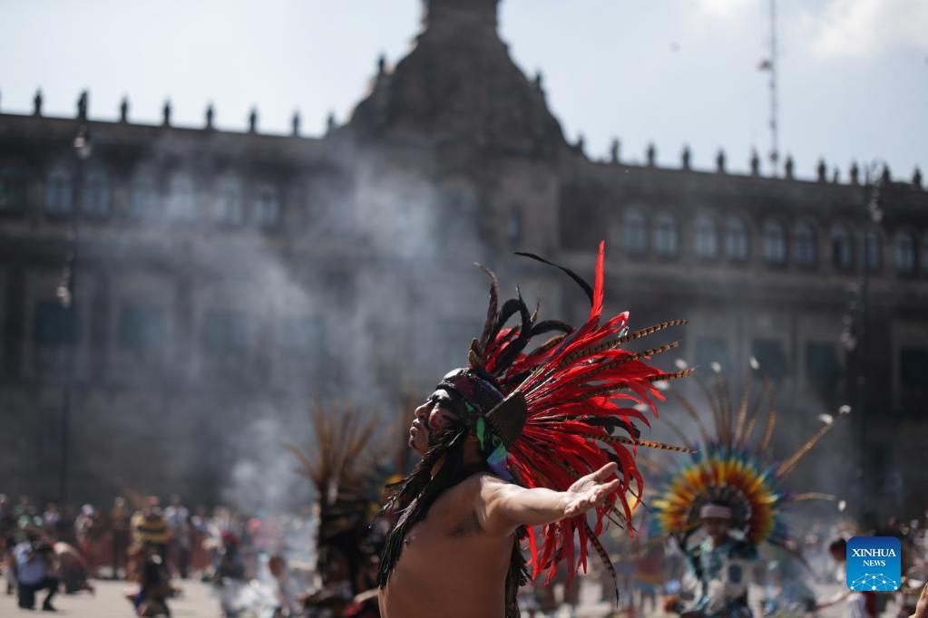 Celebration for 697th anniversary of foundation of Tenochtitlan marked in Mexico