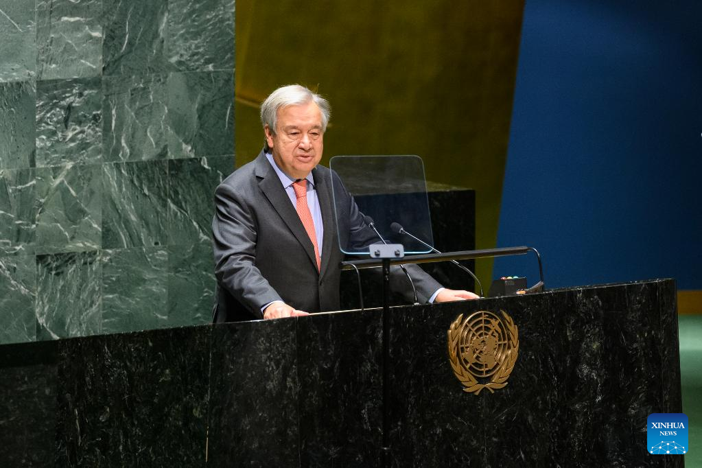 UN chief calls for action in 5 areas to strengthen NPT