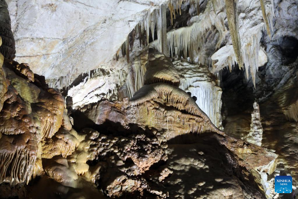 View of Xinglong karst cave in north China's Hebei