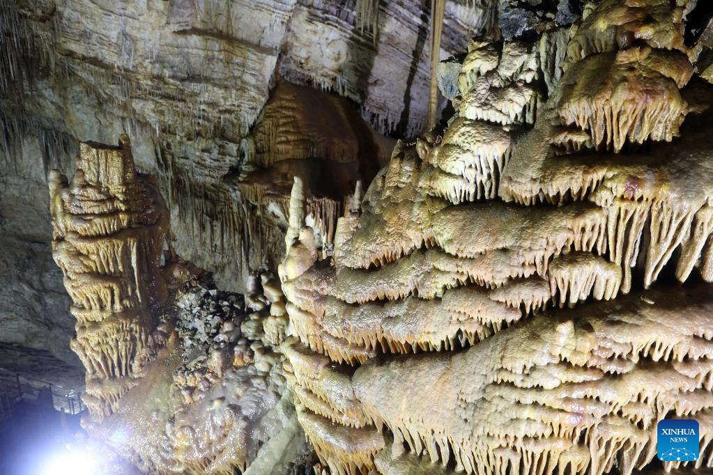 View of Xinglong karst cave in north China's Hebei