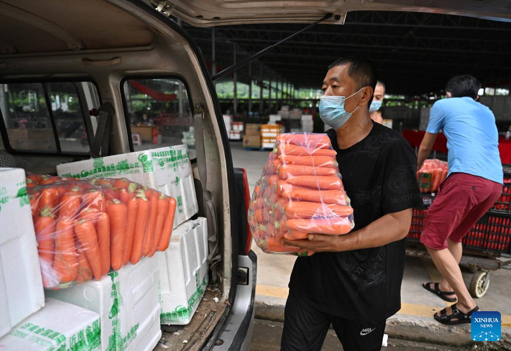 China's Sanya strives to ensure daily life supplies for local residents, stranded tourists