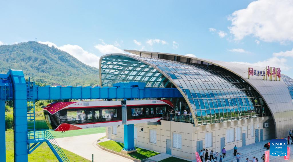 China builds first rare earth PML maglev line