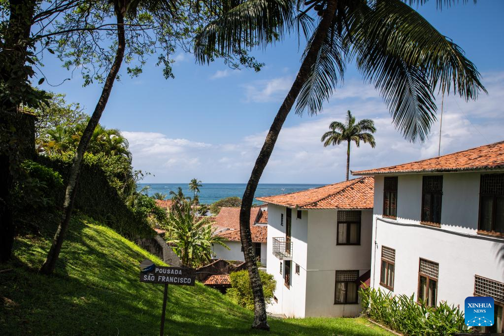 Scenery of UNESCO World Heritage site in Olinda, Brazil