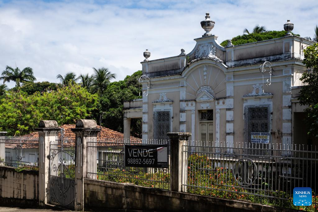 Scenery of UNESCO World Heritage site in Olinda, Brazil