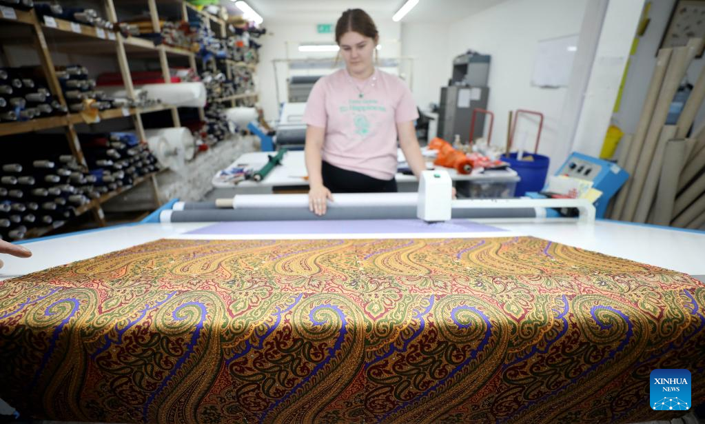In pics: silk factory in Macclesfield, England