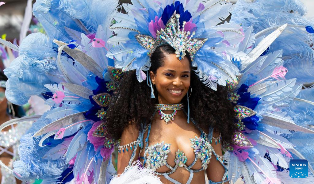 Grand Parade of 2022 Toronto Caribbean Carnival held in Canada
