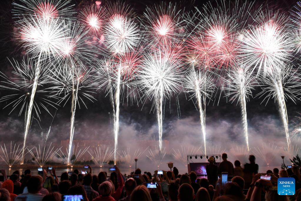 In pics: Rostec fireworks festival in Moscow, Russia
