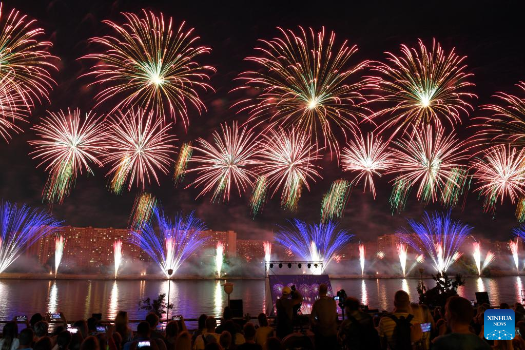In pics: Rostec fireworks festival in Moscow, Russia