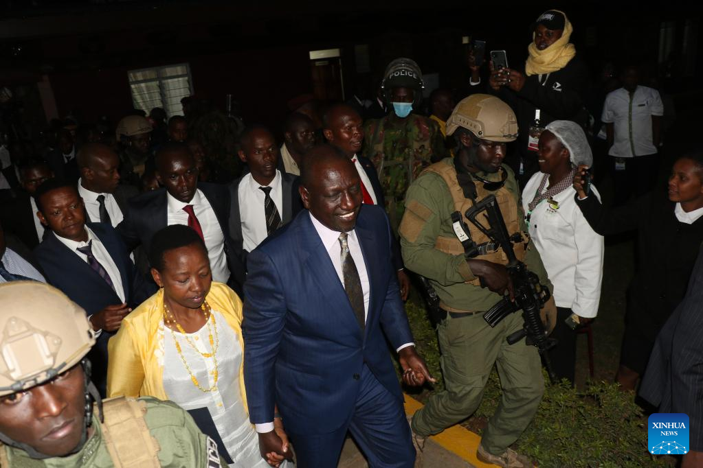 Kenya's Deputy President William Ruto declared election winner