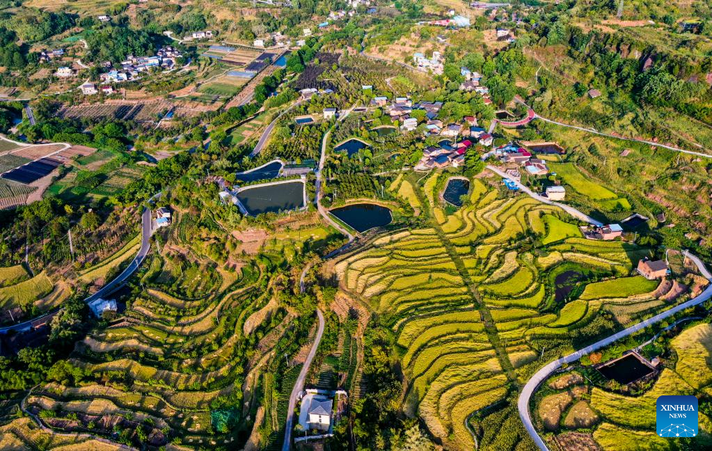 Scenery of Shiping Village in Chongqing, SW China