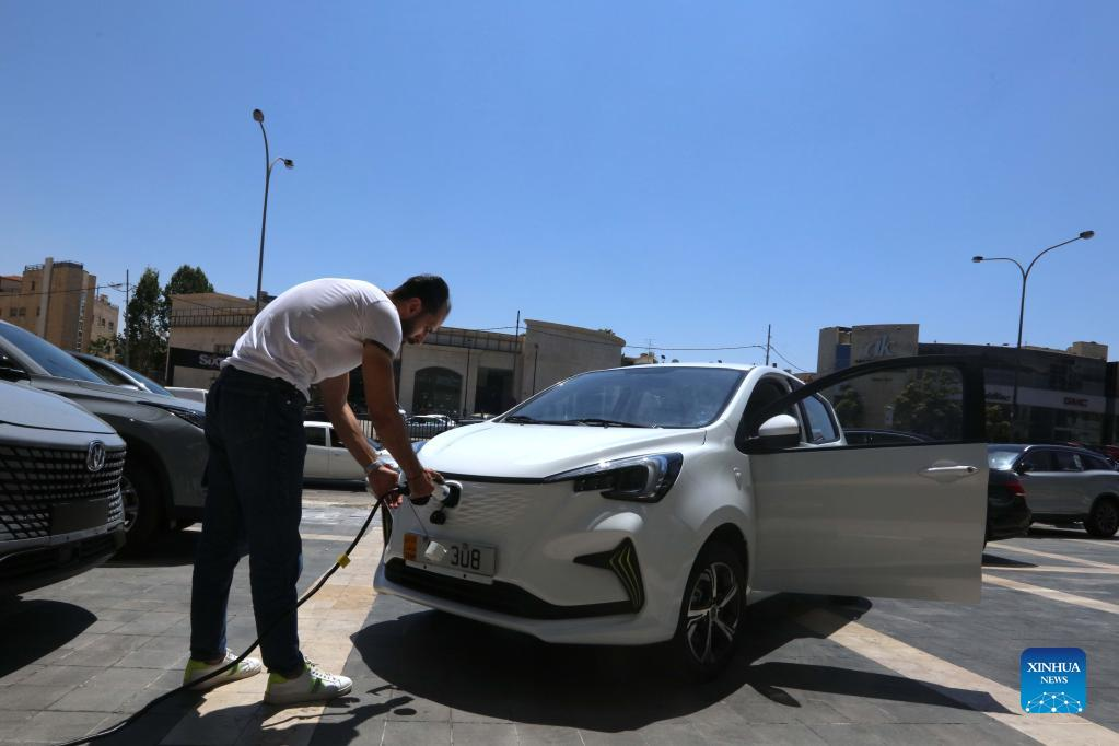 Feature: Chinese new energy cars gaining popularity in Jordan amid green transition
