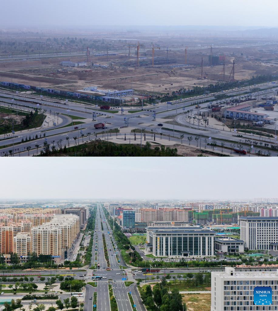 Lanzhou New Area in NW China builds multiple industrial clusters
