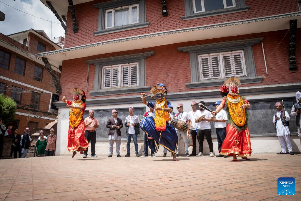Kartik Naach Festival celebrated in Lalitpur, Nepal