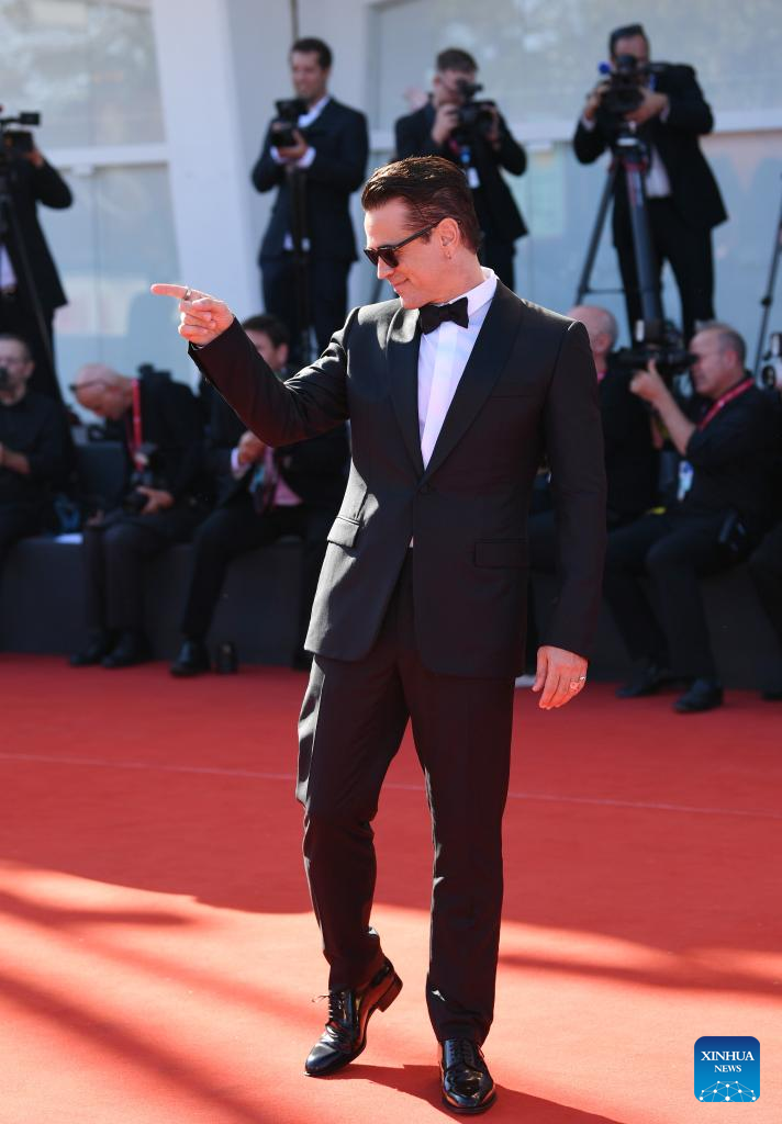 Celebrities walk red carpet at 79th Venice International Film Festival