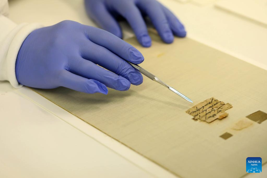Israel gets back 2,600-year-old rare papyrus from U.S. private owner