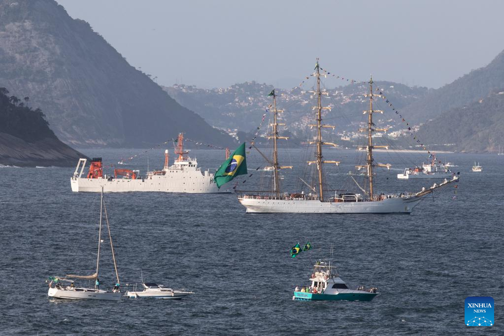 Brazil marks 200th anniversary of its independence in Rio de Janeiro