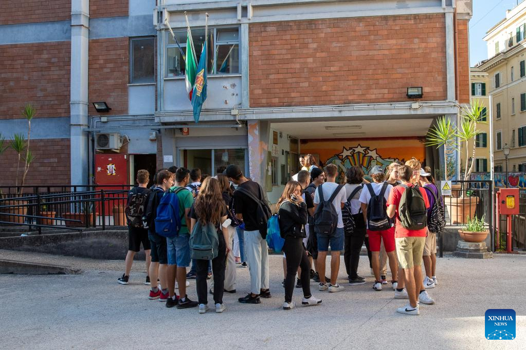 New semester starts in Rome, Italy