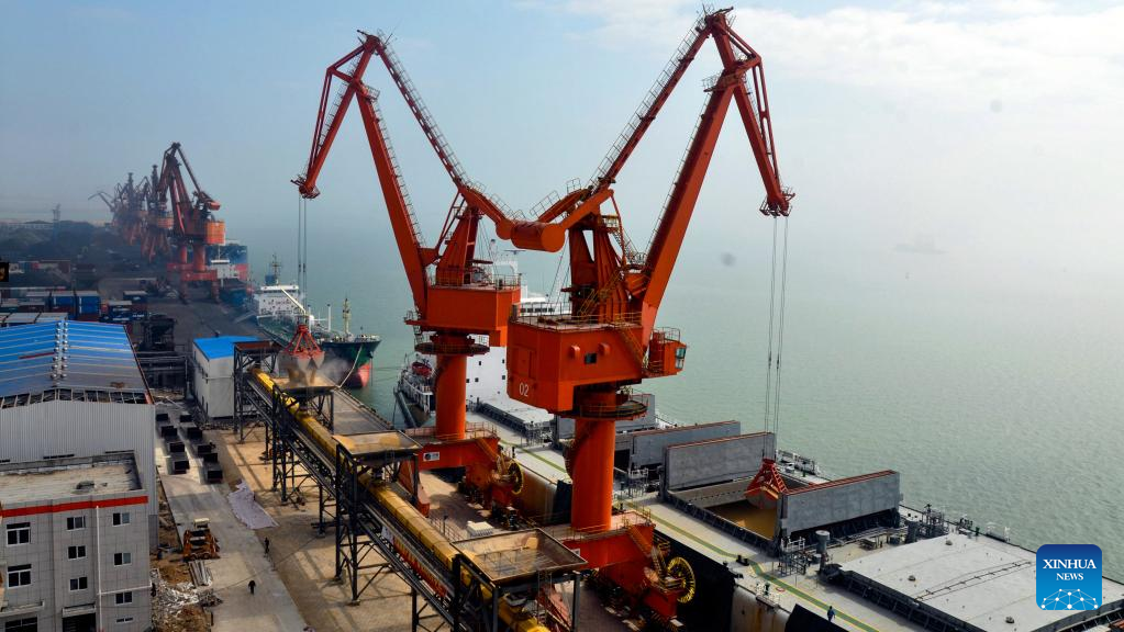 In pics: Qinzhou Port in S China's Guangxi