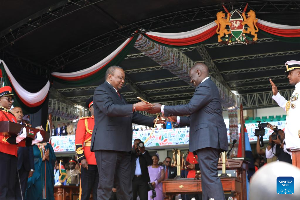 Kenya's Ruto sworn in as fifth president
