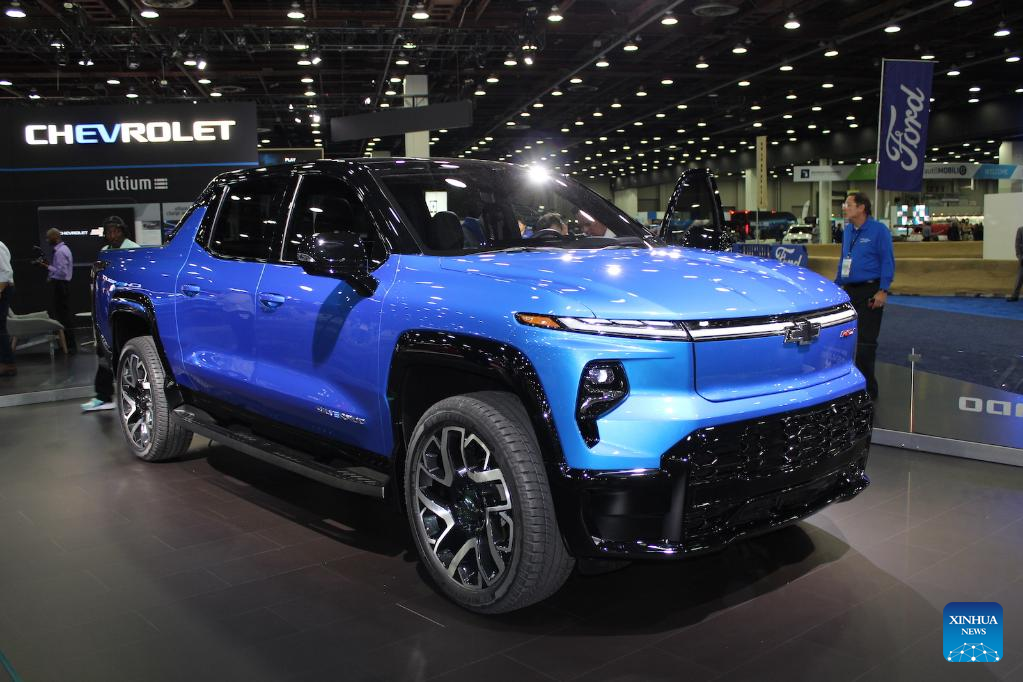 2022 North American Int'l Auto Show held in Detroit, U.S.