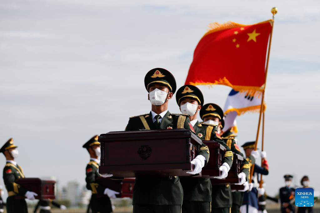 S.Korea returns remains of 88 Chinese soldiers killed in Korean War