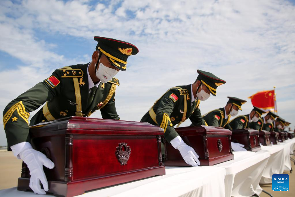 S.Korea returns remains of 88 Chinese soldiers killed in Korean War