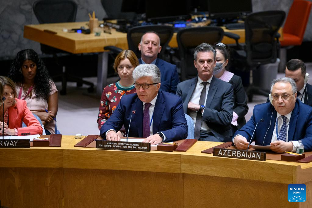 UN official calls for peaceful settlement of Armenia-Azerbaijan conflict