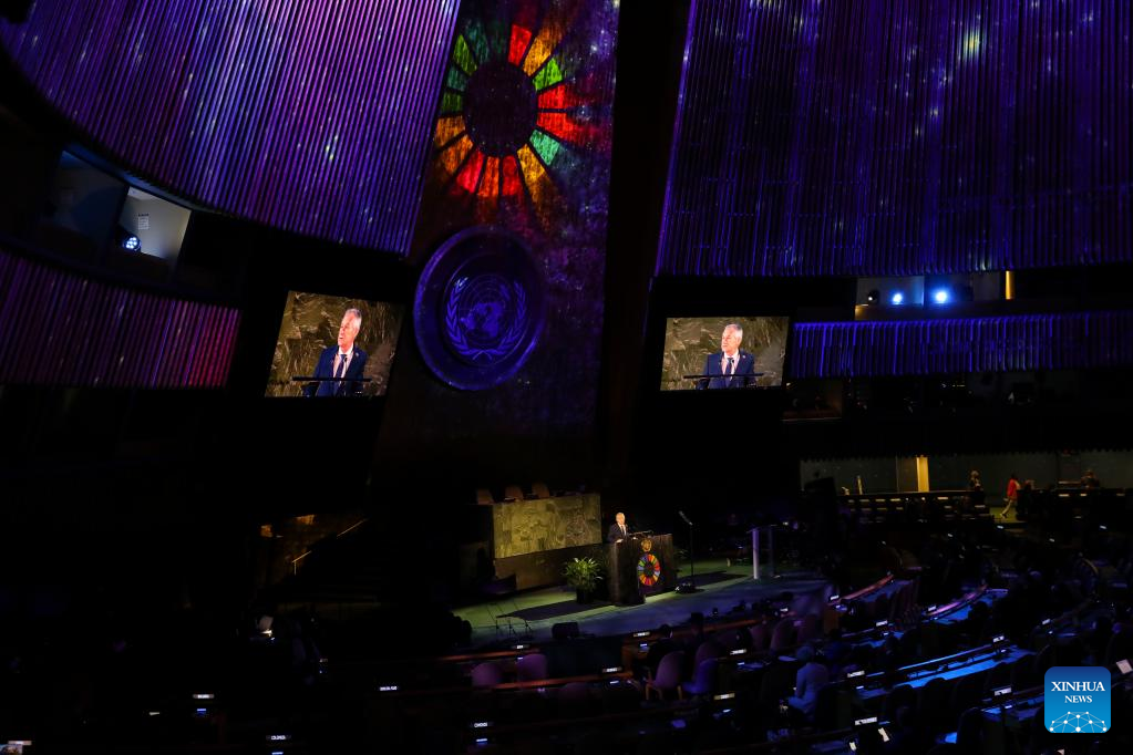 UN General Assembly president calls for world leaders to prioritize development goals