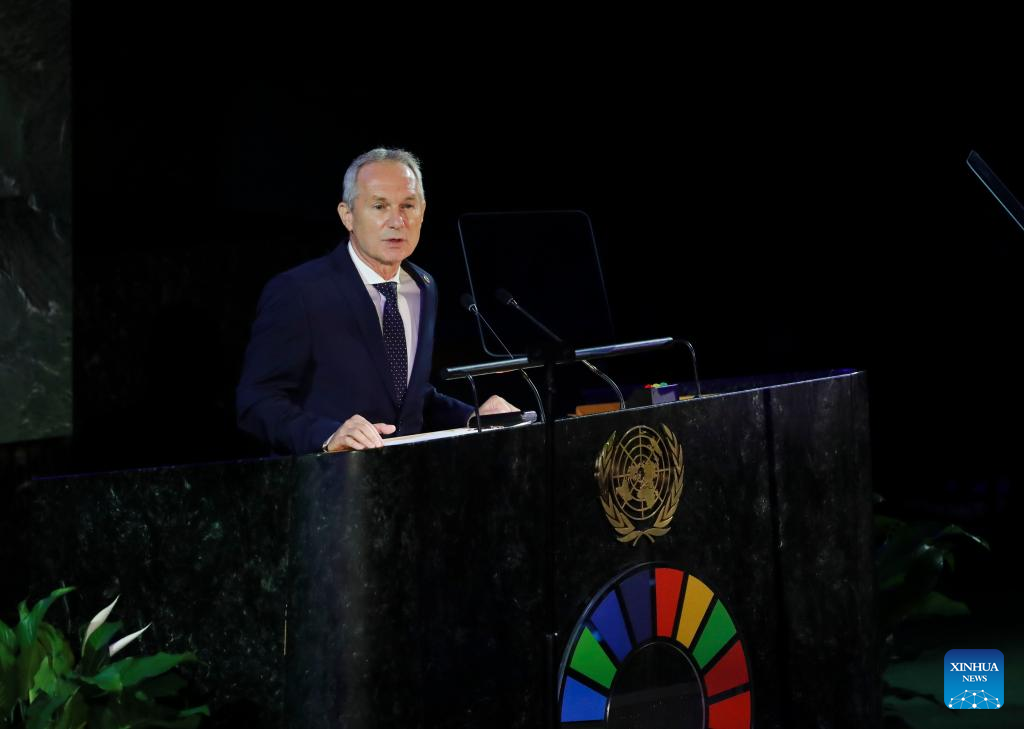 UN General Assembly president calls for world leaders to prioritize development goals