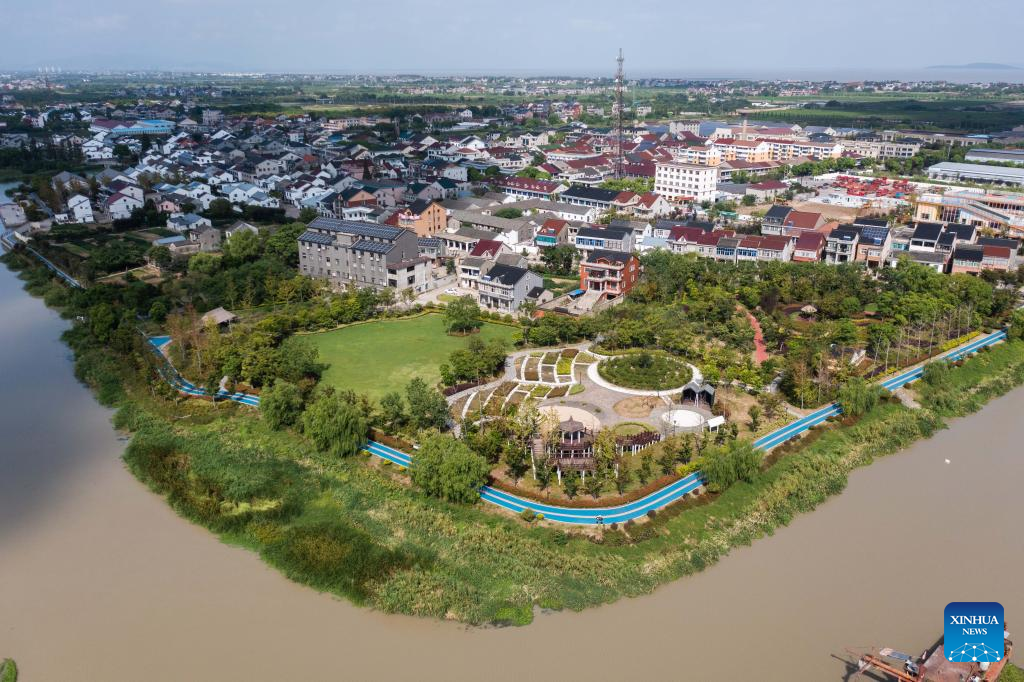Green transformation achieved in Lujiawan Village, E China's Zhejiang