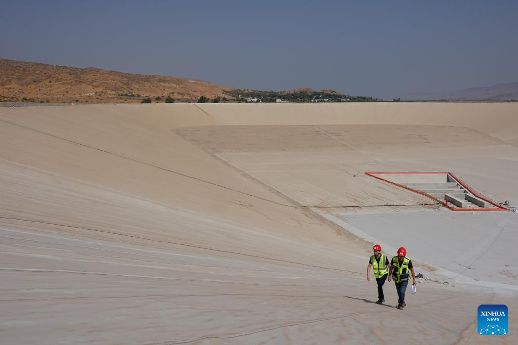 Feature: Chinese-built largest pumped storage power station in Israel in full swing