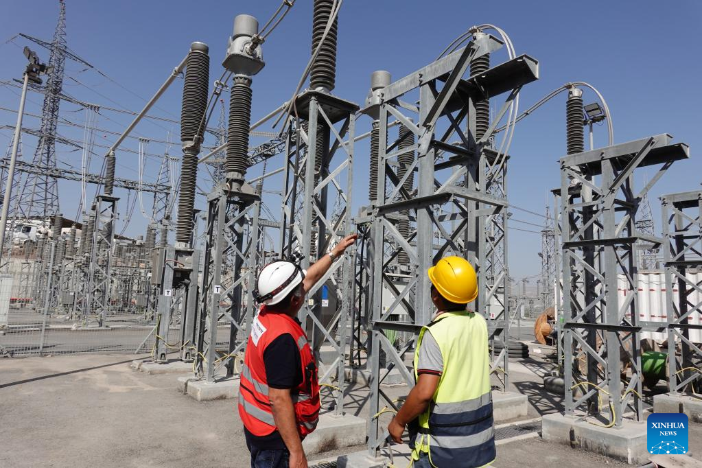 Feature: Chinese-built largest pumped storage power station in Israel in full swing