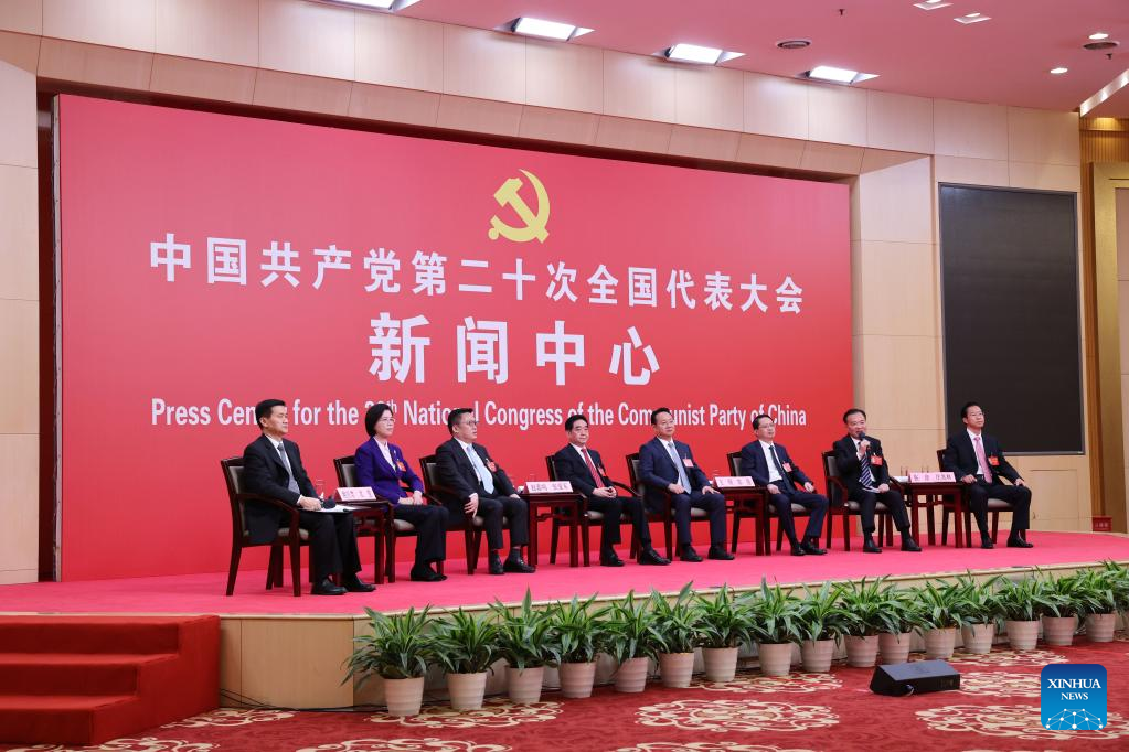 Press center for 20th CPC National Congress hosts second group interview