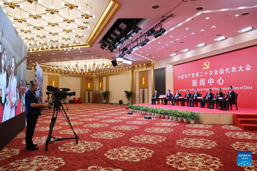 Press center for 20th CPC National Congress hosts second group interview