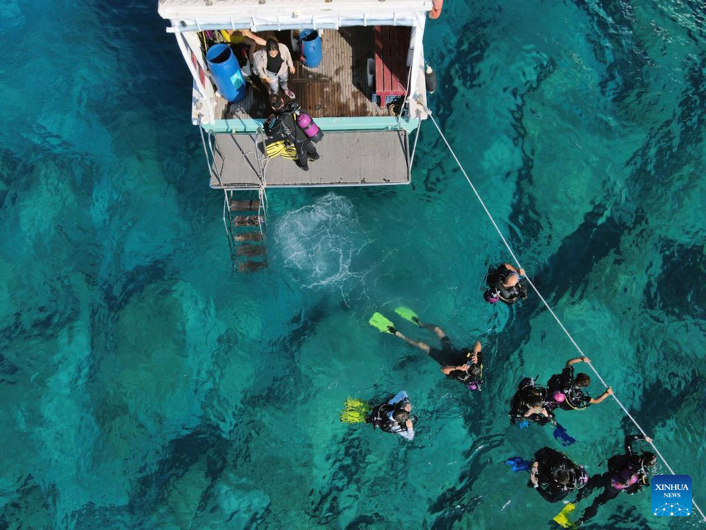Divers seen in Antalya, Türkiye