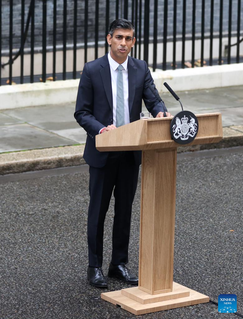 Sunak becomes British PM after meeting King Charles III