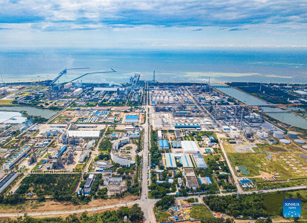 Industrial park in Hainan free trade port forming into high-tech industrial base