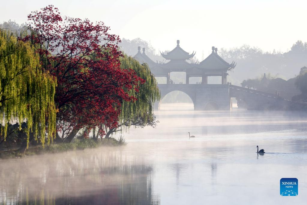 Autumn scenery across China
