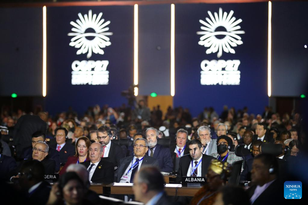 Egypt's president urges developed countries to honor climate financial pledges