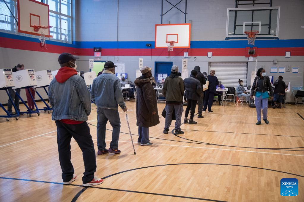 American voters cast ballots in high-stakes midterm elections