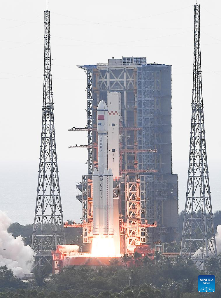 China Focus: China launches cargo craft Tianzhou-5 for space station supplies